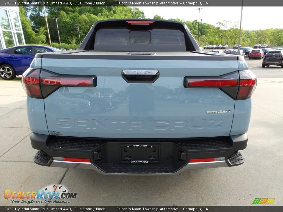 2023 Hyundai Santa Cruz Limited AWD Blue Stone / Black Photo #3