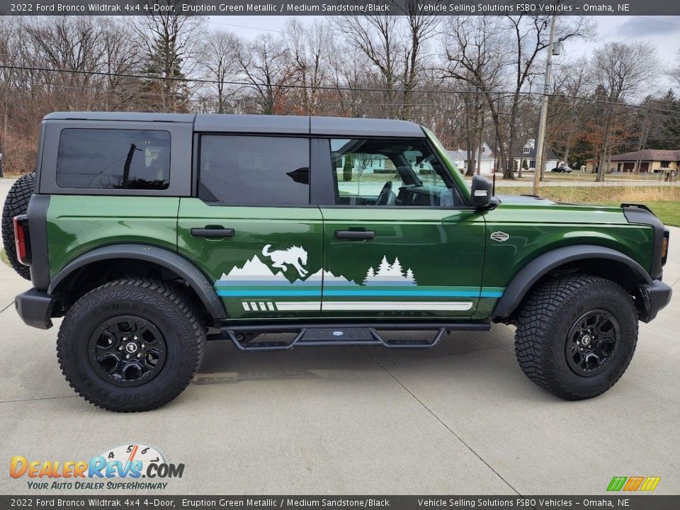 Eruption Green Metallic 2022 Ford Bronco Wildtrak 4x4 4-Door Photo #5