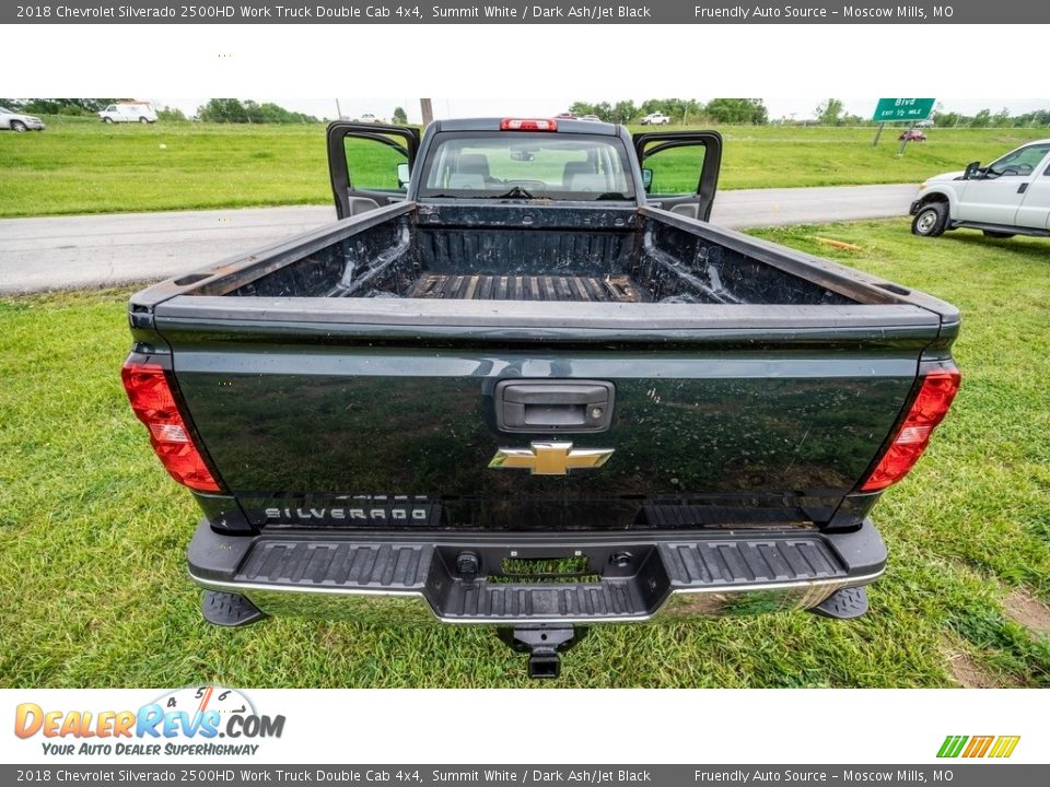 2018 Chevrolet Silverado 2500HD Work Truck Double Cab 4x4 Summit White / Dark Ash/Jet Black Photo #21