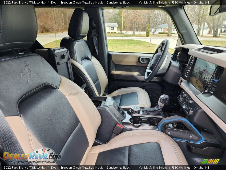 Front Seat of 2022 Ford Bronco Wildtrak 4x4 4-Door Photo #7