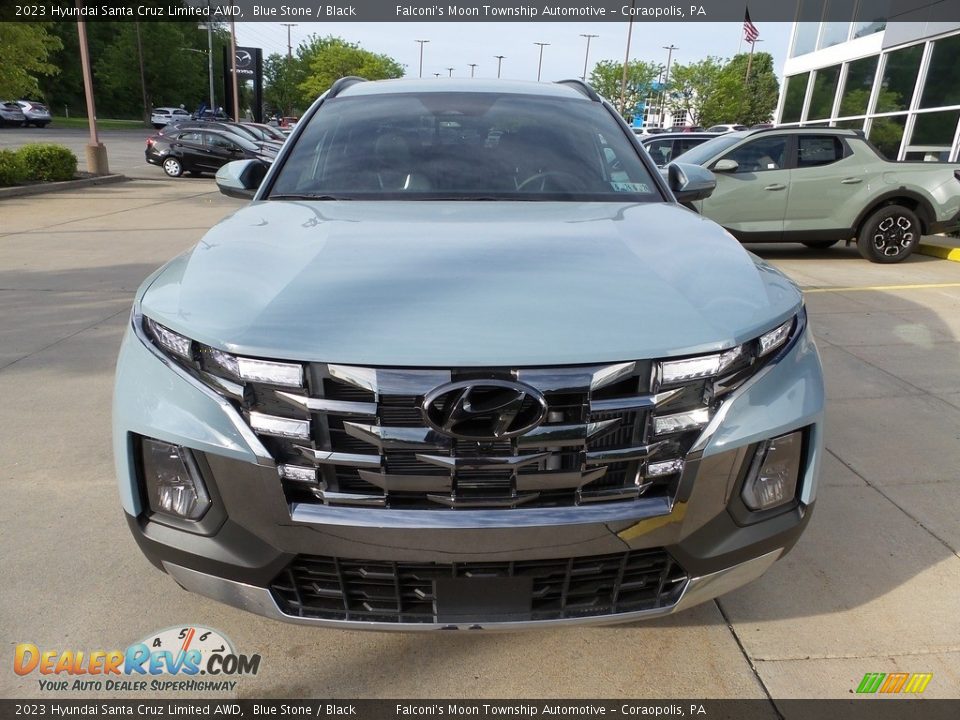 2023 Hyundai Santa Cruz Limited AWD Blue Stone / Black Photo #8