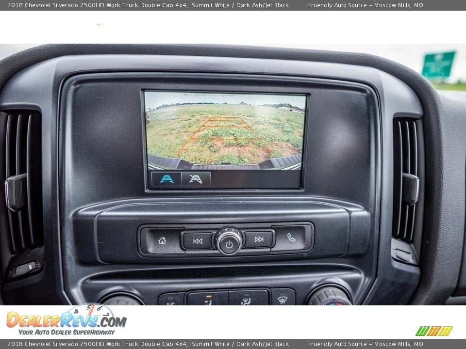 Controls of 2018 Chevrolet Silverado 2500HD Work Truck Double Cab 4x4 Photo #29