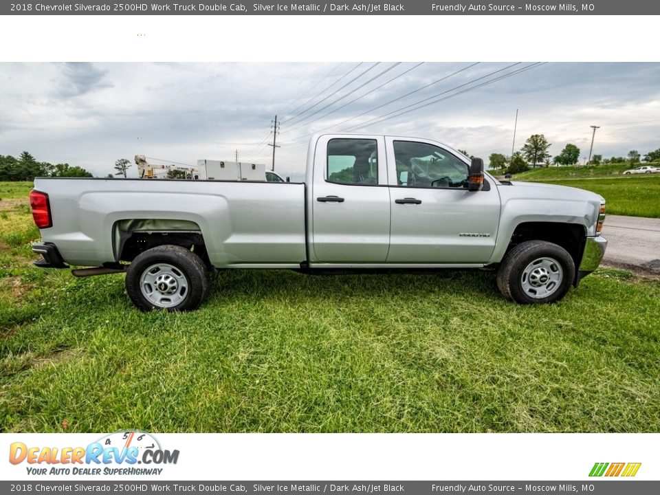 Silver Ice Metallic 2018 Chevrolet Silverado 2500HD Work Truck Double Cab Photo #3