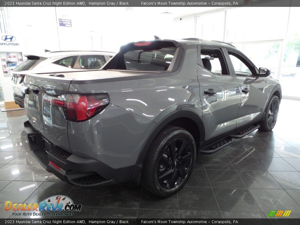 2023 Hyundai Santa Cruz Night Edition AWD Hampton Gray / Black Photo #2