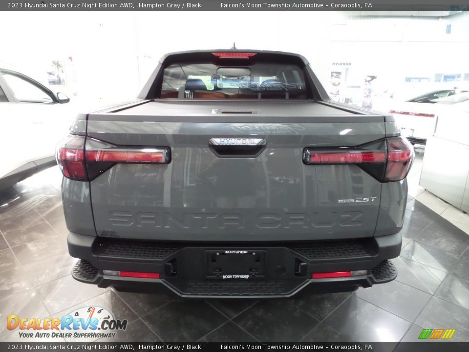 2023 Hyundai Santa Cruz Night Edition AWD Hampton Gray / Black Photo #3