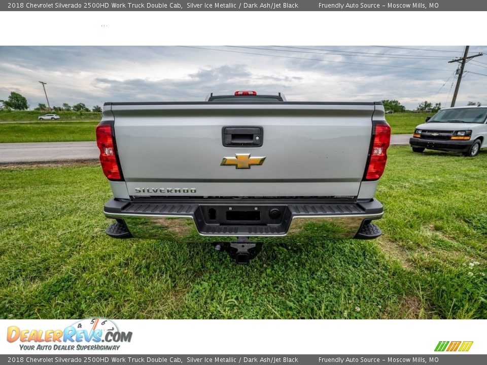 2018 Chevrolet Silverado 2500HD Work Truck Double Cab Silver Ice Metallic / Dark Ash/Jet Black Photo #5