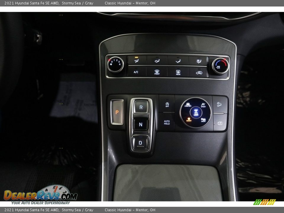 2021 Hyundai Santa Fe SE AWD Stormy Sea / Gray Photo #12