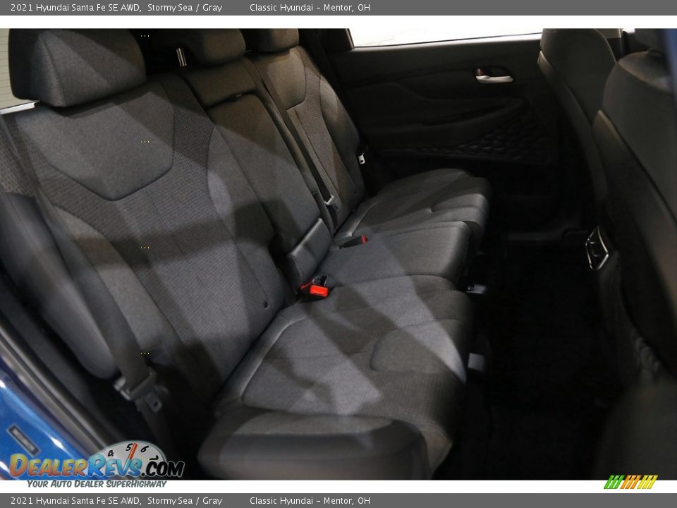 2021 Hyundai Santa Fe SE AWD Stormy Sea / Gray Photo #15