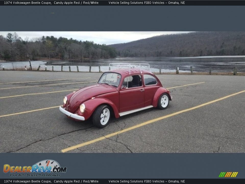 Candy Apple Red 1974 Volkswagen Beetle Coupe Photo #18
