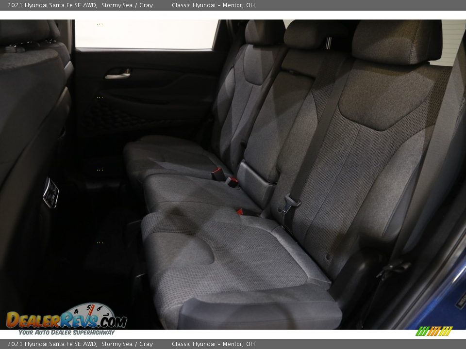 2021 Hyundai Santa Fe SE AWD Stormy Sea / Gray Photo #16