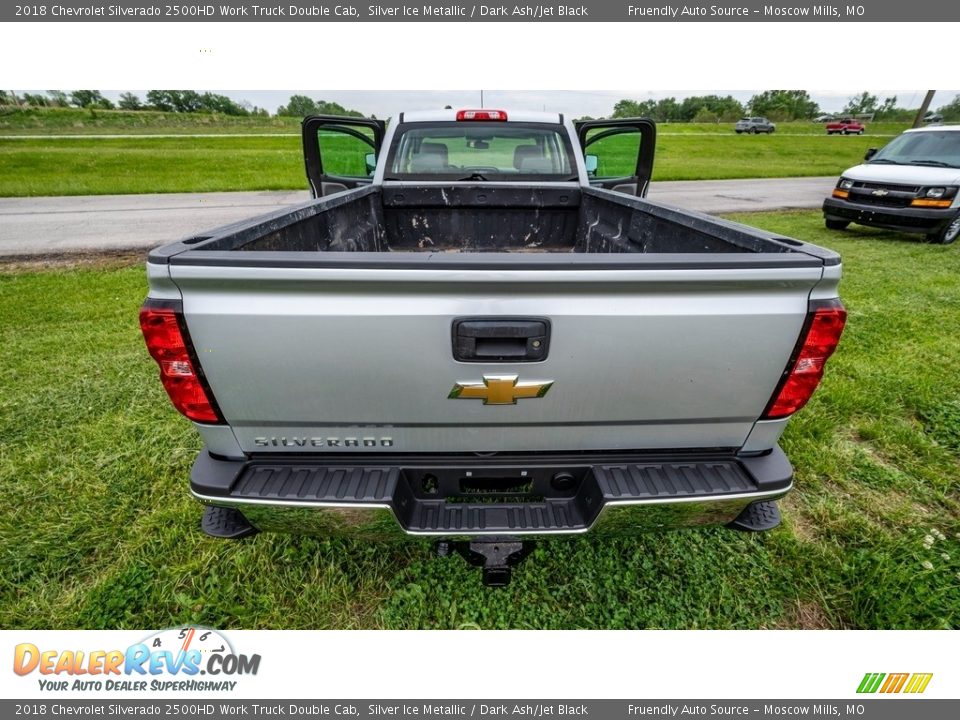 2018 Chevrolet Silverado 2500HD Work Truck Double Cab Silver Ice Metallic / Dark Ash/Jet Black Photo #21