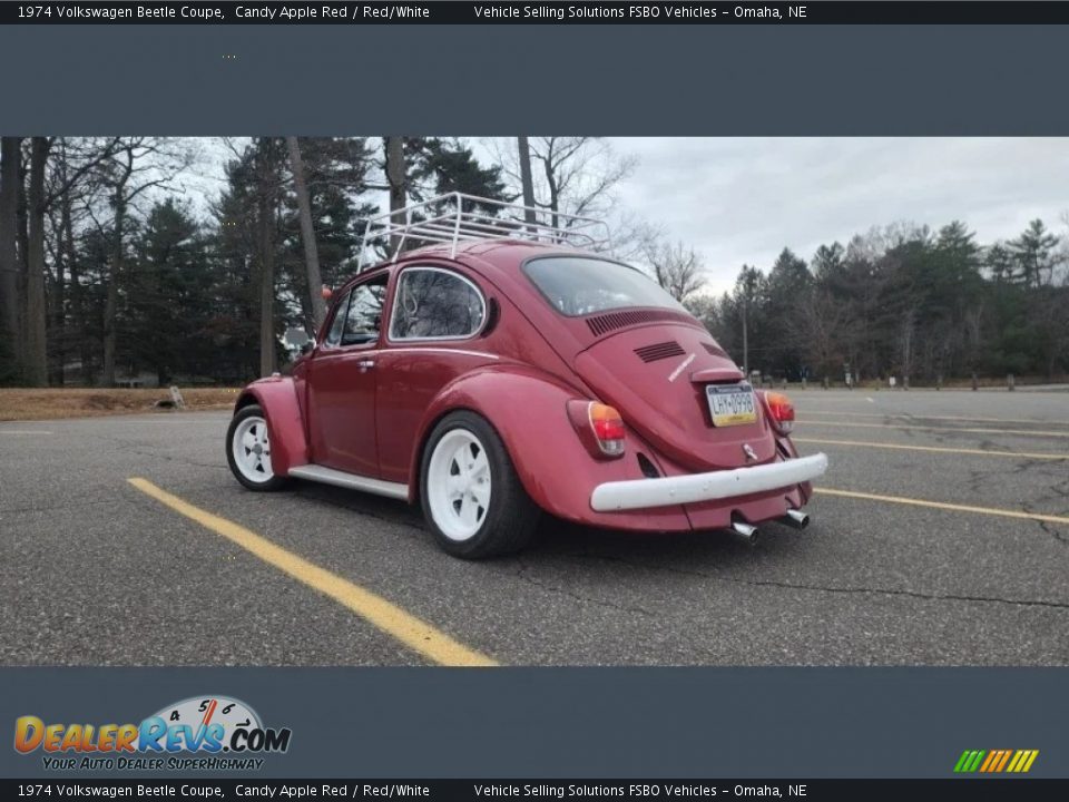 Candy Apple Red 1974 Volkswagen Beetle Coupe Photo #22
