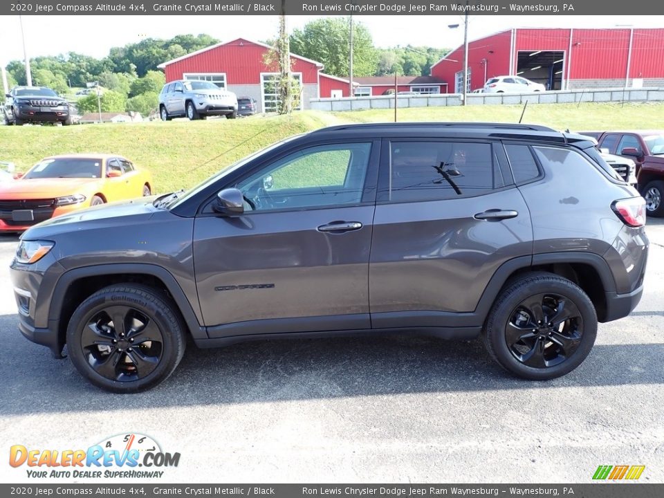 2020 Jeep Compass Altitude 4x4 Granite Crystal Metallic / Black Photo #2