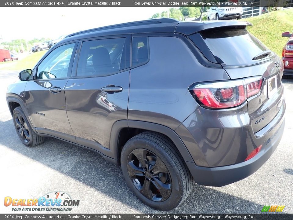 2020 Jeep Compass Altitude 4x4 Granite Crystal Metallic / Black Photo #3