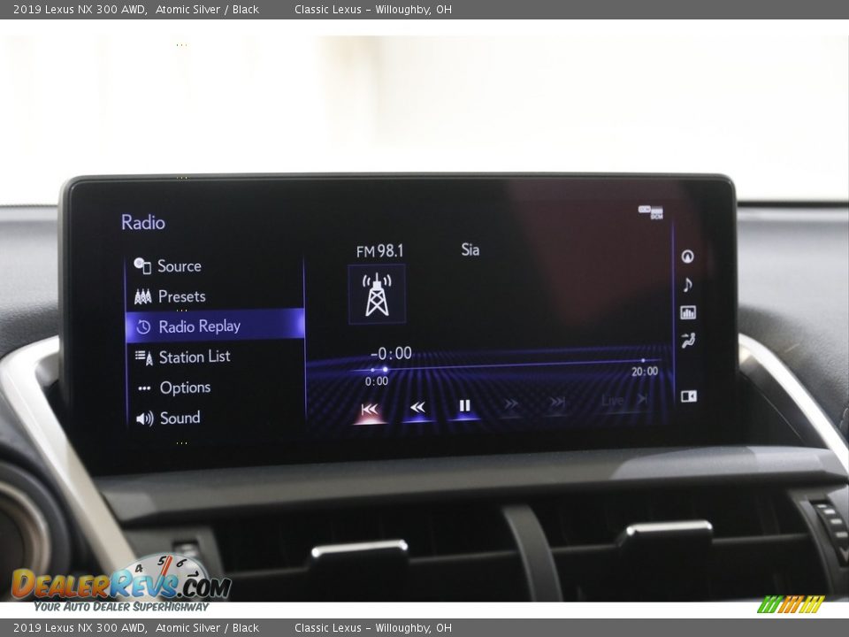 2019 Lexus NX 300 AWD Atomic Silver / Black Photo #10