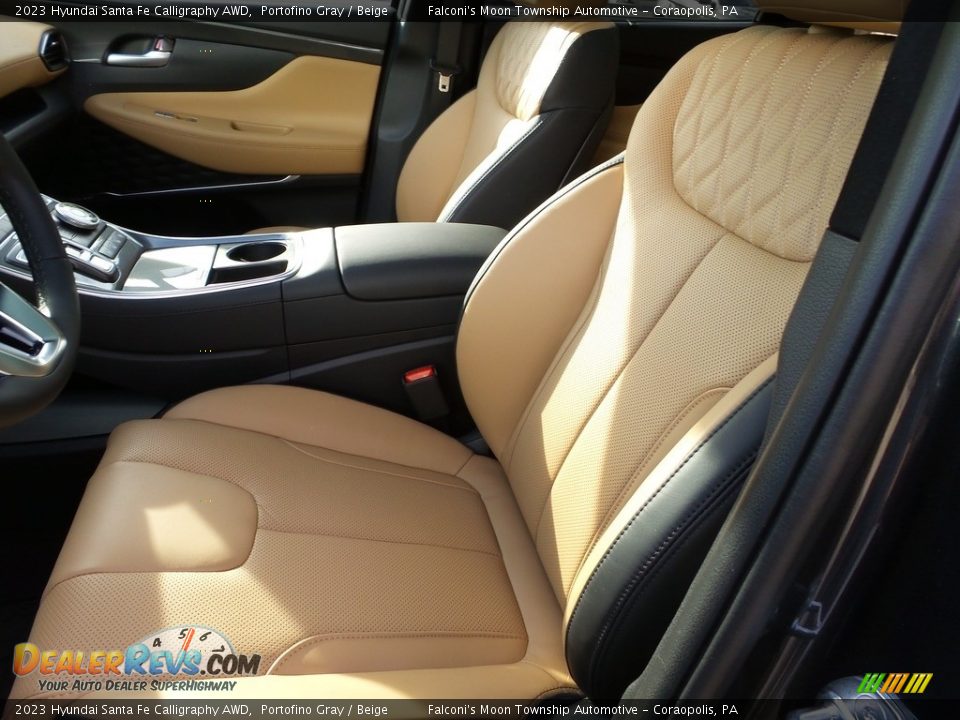 Front Seat of 2023 Hyundai Santa Fe Calligraphy AWD Photo #11