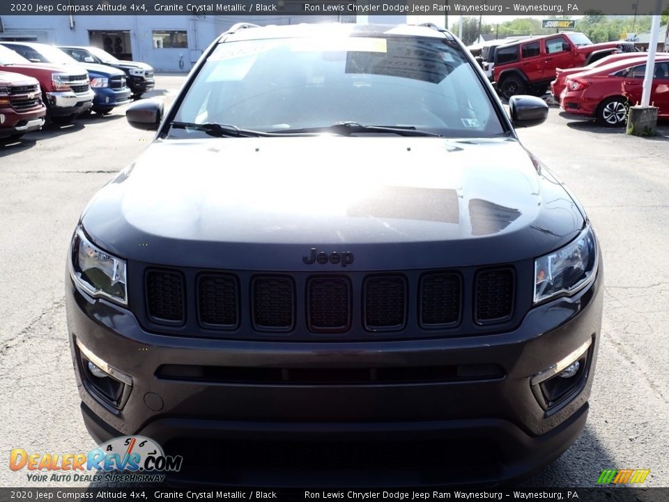 2020 Jeep Compass Altitude 4x4 Granite Crystal Metallic / Black Photo #9