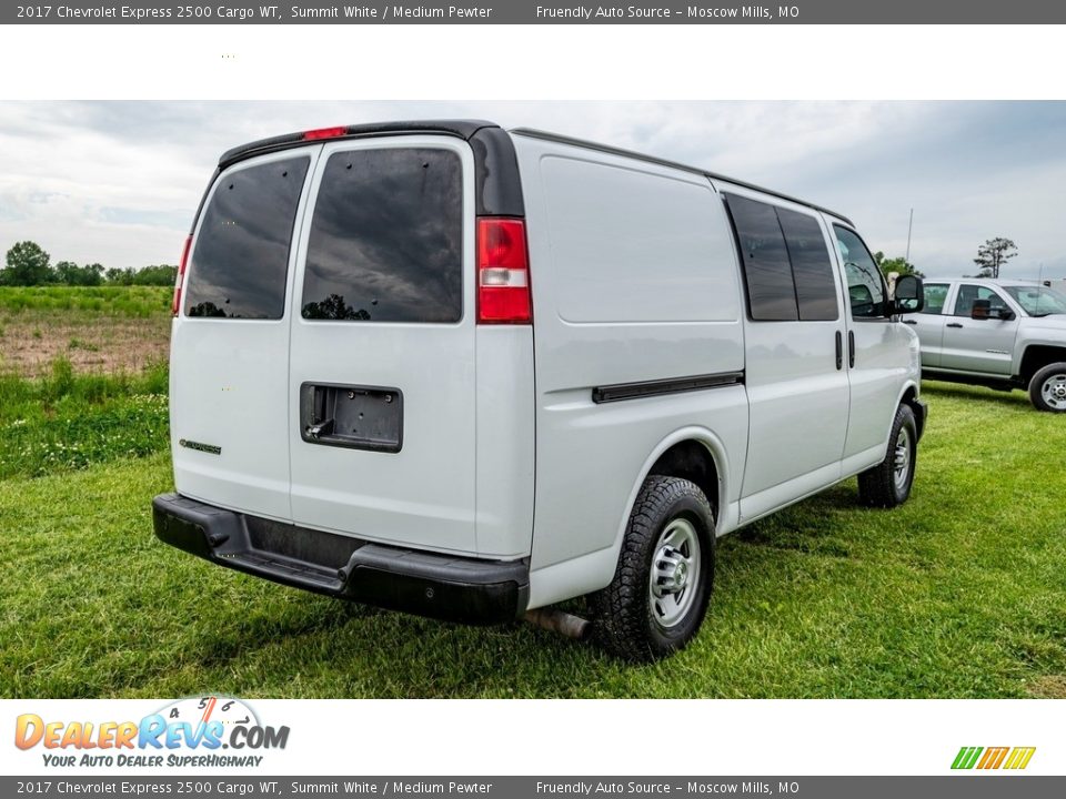 2017 Chevrolet Express 2500 Cargo WT Summit White / Medium Pewter Photo #4