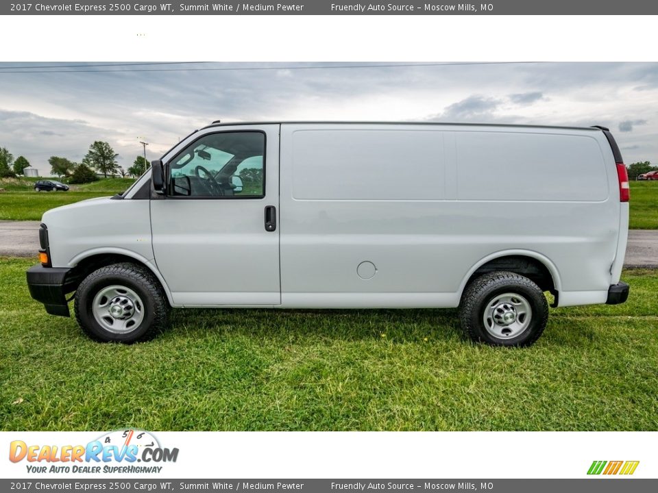 2017 Chevrolet Express 2500 Cargo WT Summit White / Medium Pewter Photo #7