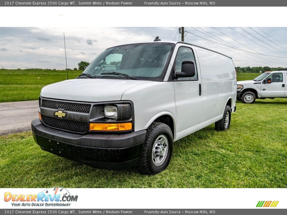2017 Chevrolet Express 2500 Cargo WT Summit White / Medium Pewter Photo #8
