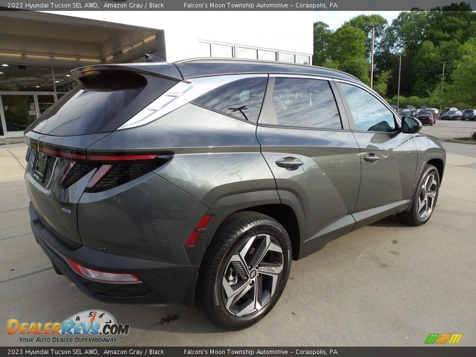 2023 Hyundai Tucson SEL AWD Amazon Gray / Black Photo #2