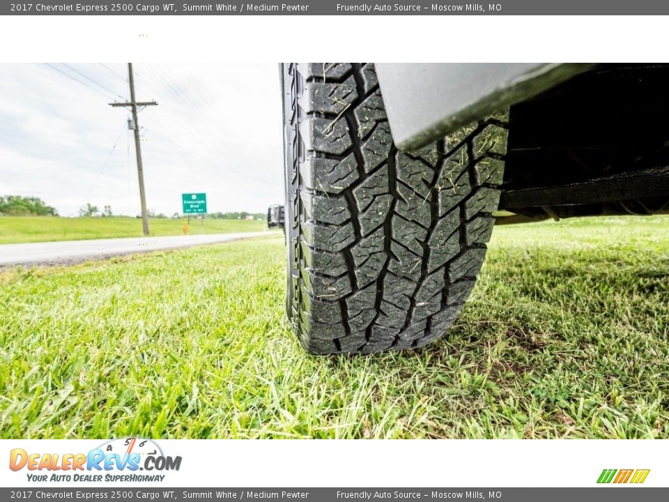 2017 Chevrolet Express 2500 Cargo WT Summit White / Medium Pewter Photo #11