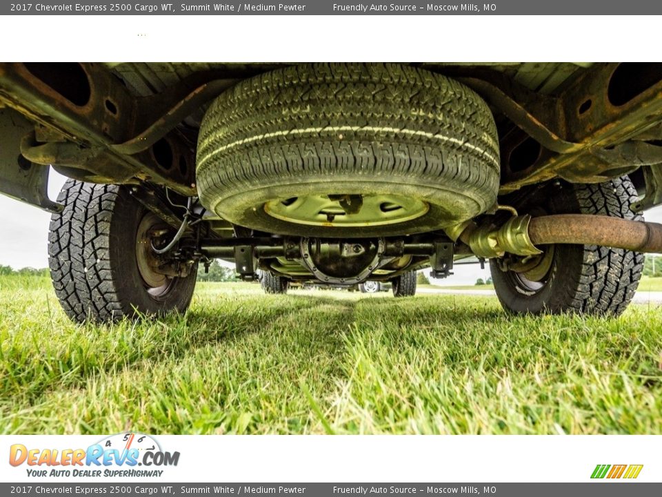 2017 Chevrolet Express 2500 Cargo WT Summit White / Medium Pewter Photo #13