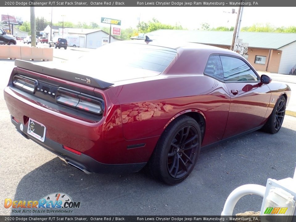 2020 Dodge Challenger R/T Scat Pack Shaker Octane Red / Black Photo #3