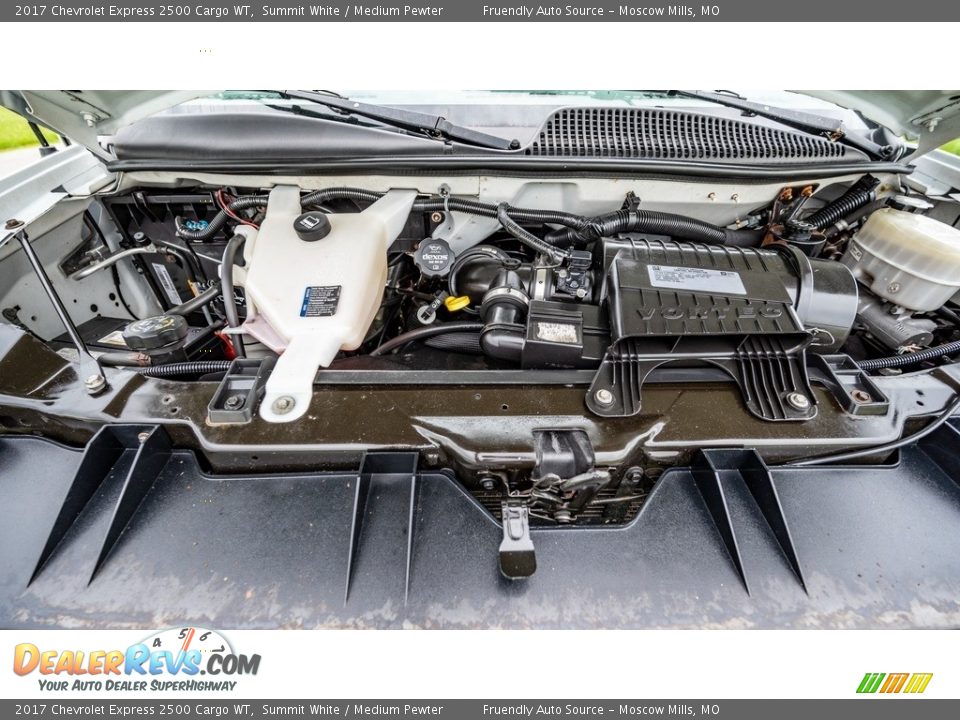 2017 Chevrolet Express 2500 Cargo WT Summit White / Medium Pewter Photo #16