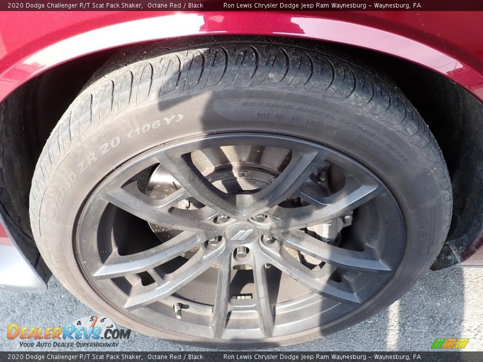 2020 Dodge Challenger R/T Scat Pack Shaker Octane Red / Black Photo #5