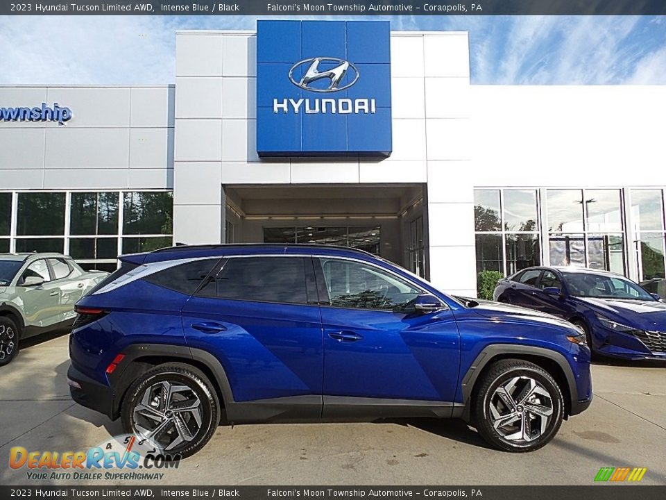 2023 Hyundai Tucson Limited AWD Intense Blue / Black Photo #1