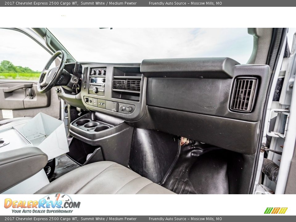 2017 Chevrolet Express 2500 Cargo WT Summit White / Medium Pewter Photo #23