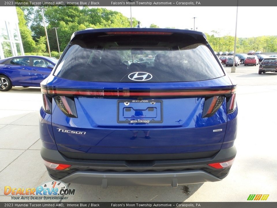 2023 Hyundai Tucson Limited AWD Intense Blue / Black Photo #3