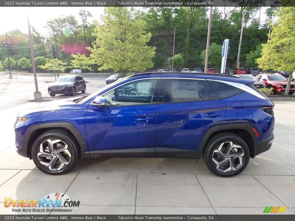 2023 Hyundai Tucson Limited AWD Intense Blue / Black Photo #6