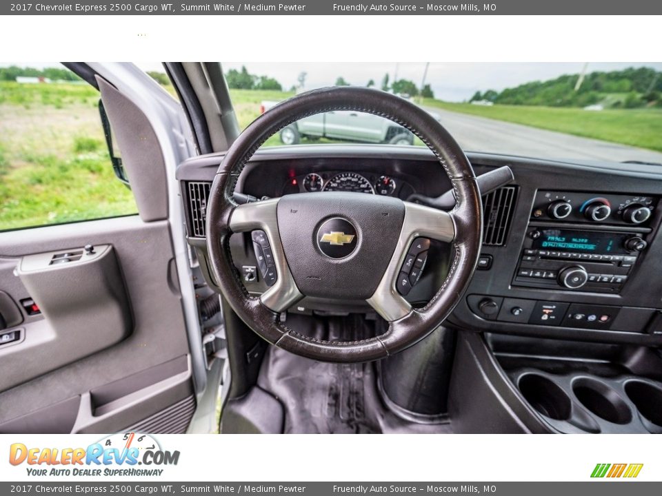 2017 Chevrolet Express 2500 Cargo WT Summit White / Medium Pewter Photo #27