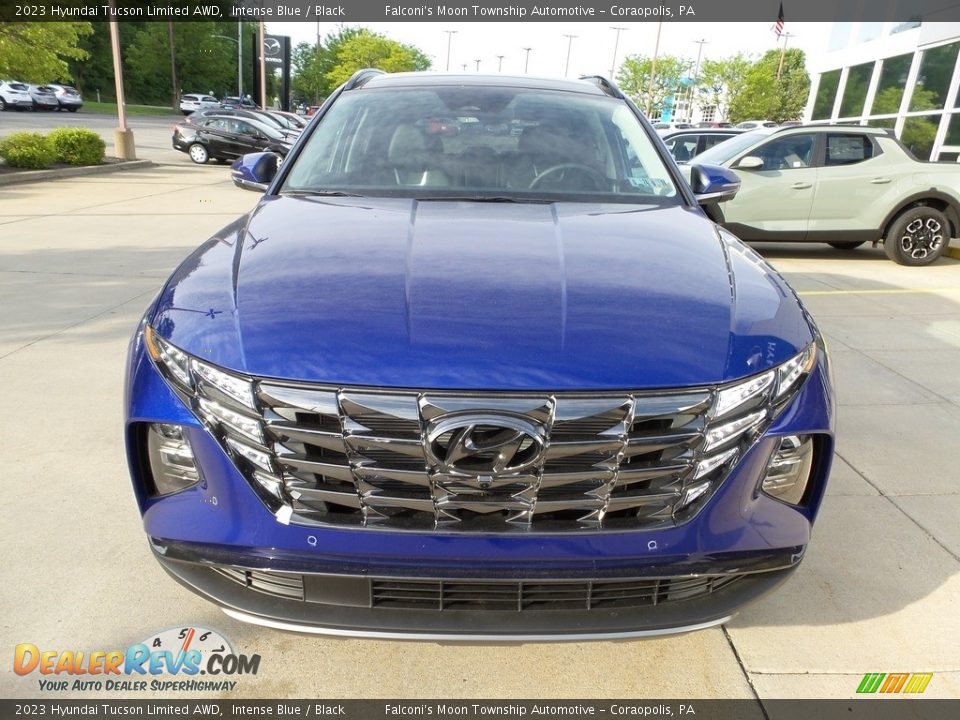 2023 Hyundai Tucson Limited AWD Intense Blue / Black Photo #8