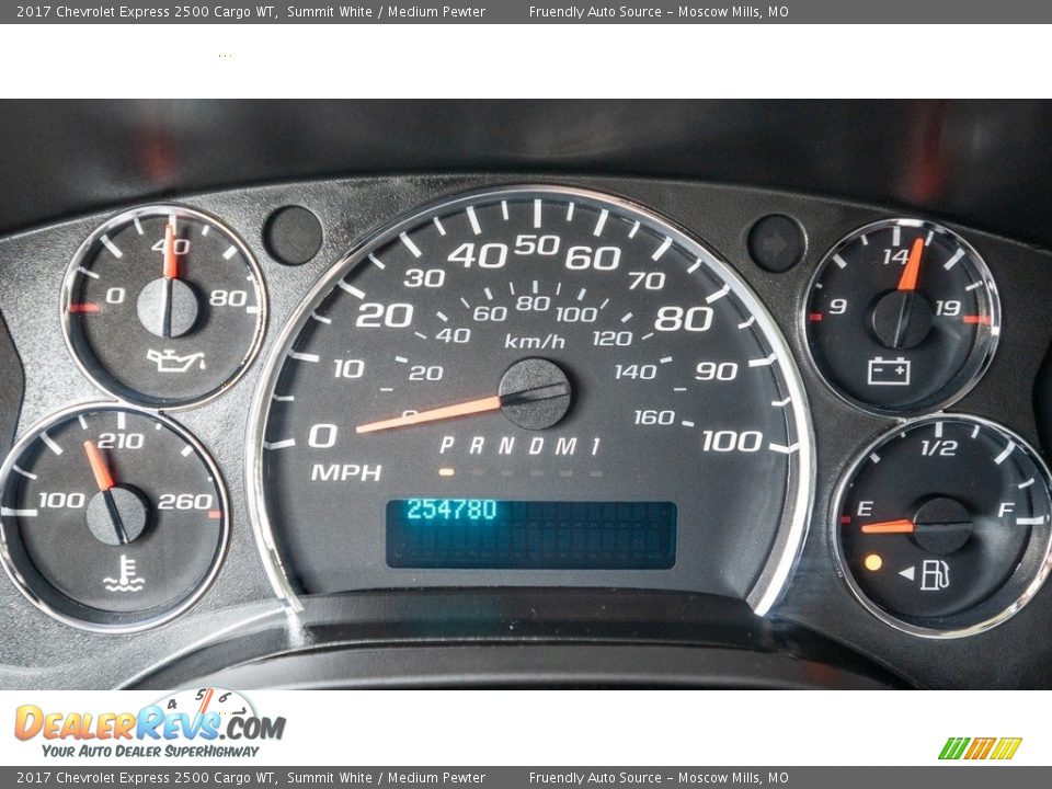 2017 Chevrolet Express 2500 Cargo WT Summit White / Medium Pewter Photo #29