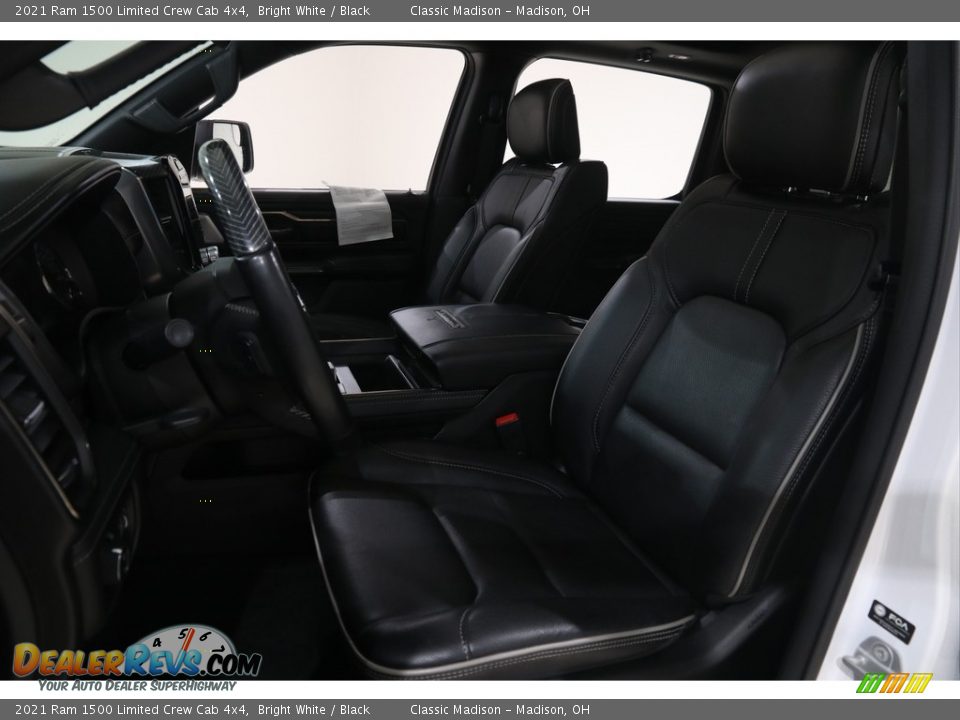 2021 Ram 1500 Limited Crew Cab 4x4 Bright White / Black Photo #5
