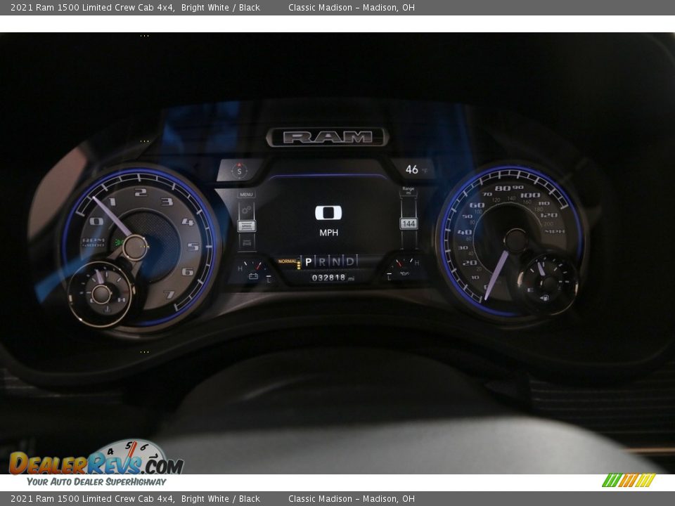 2021 Ram 1500 Limited Crew Cab 4x4 Gauges Photo #8
