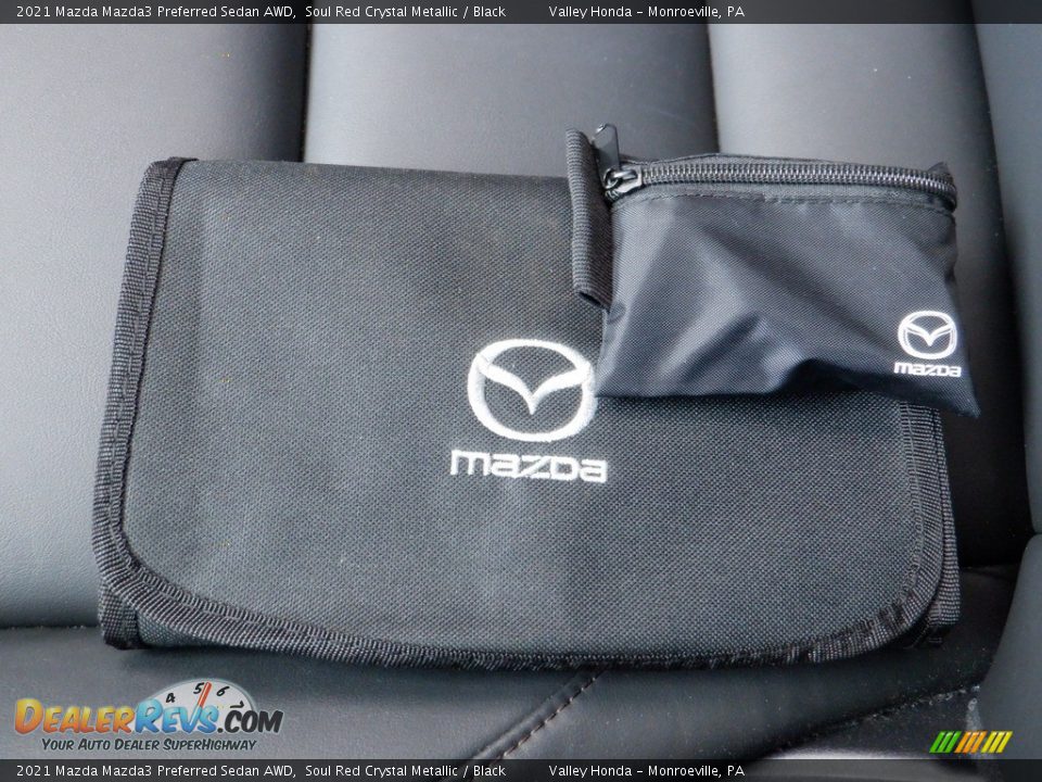 2021 Mazda Mazda3 Preferred Sedan AWD Soul Red Crystal Metallic / Black Photo #28