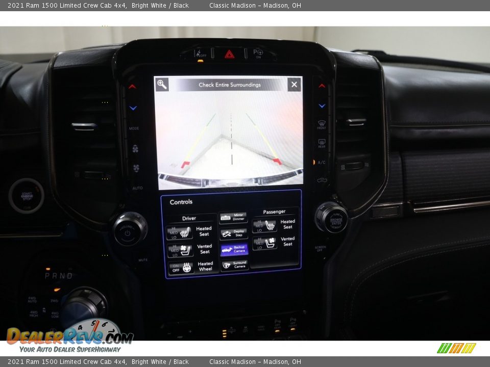 2021 Ram 1500 Limited Crew Cab 4x4 Bright White / Black Photo #17