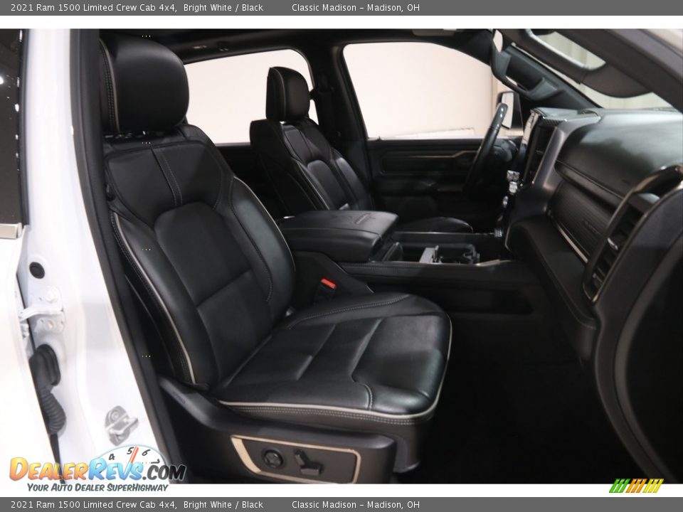 2021 Ram 1500 Limited Crew Cab 4x4 Bright White / Black Photo #19