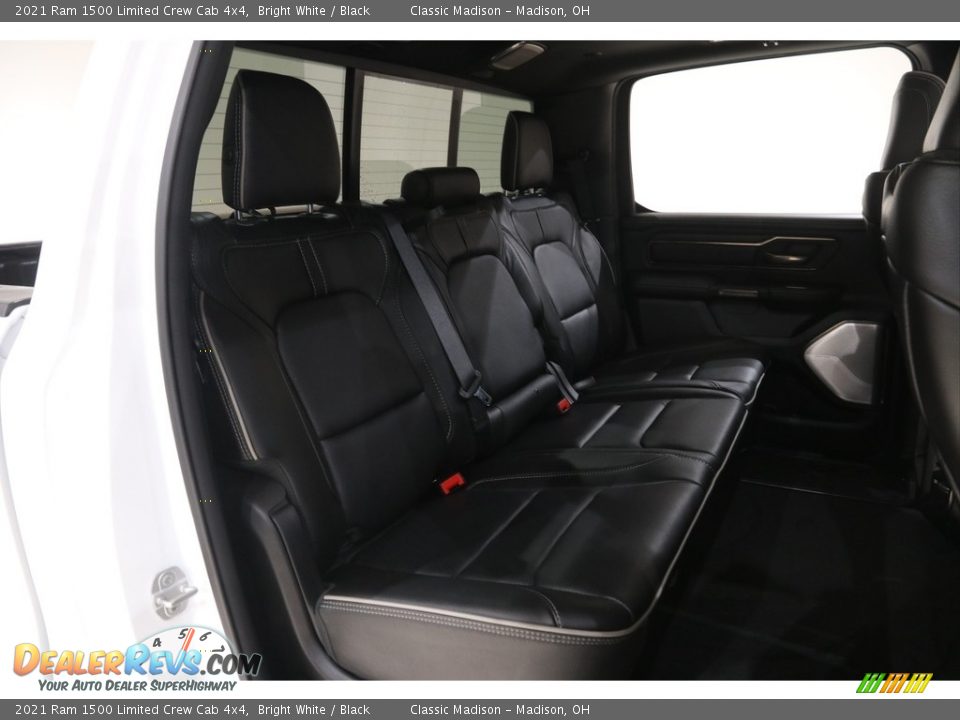 Rear Seat of 2021 Ram 1500 Limited Crew Cab 4x4 Photo #20