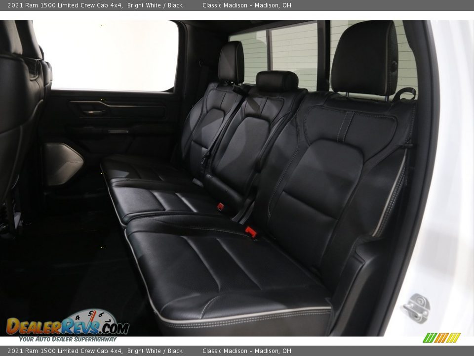 Rear Seat of 2021 Ram 1500 Limited Crew Cab 4x4 Photo #21