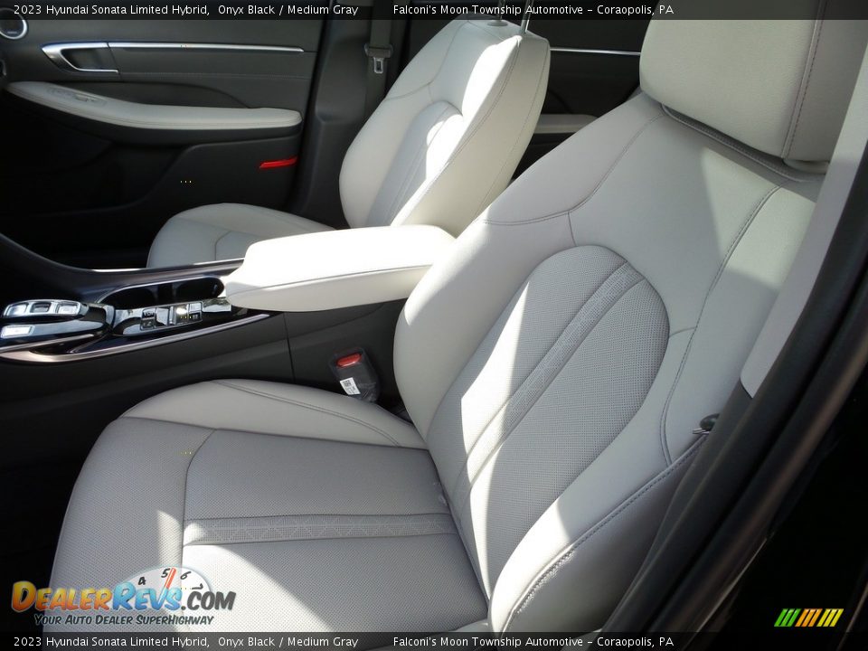 Front Seat of 2023 Hyundai Sonata Limited Hybrid Photo #11