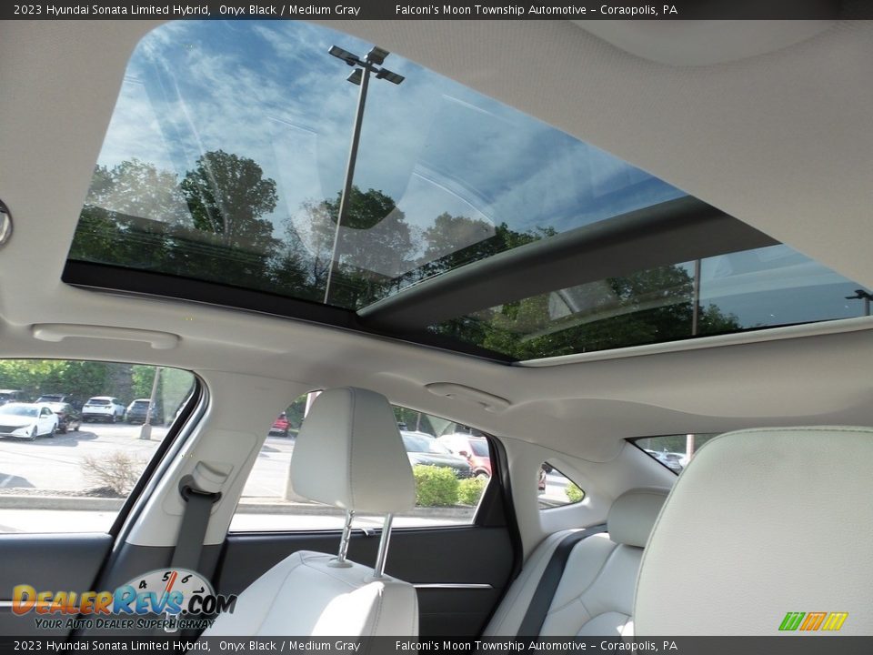 Sunroof of 2023 Hyundai Sonata Limited Hybrid Photo #15