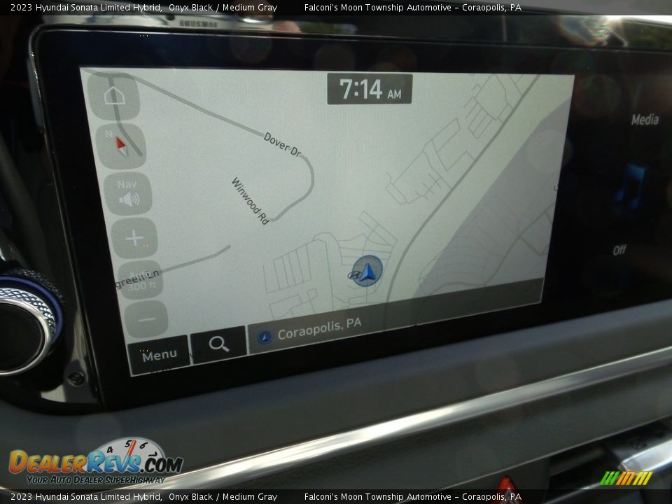 Navigation of 2023 Hyundai Sonata Limited Hybrid Photo #16