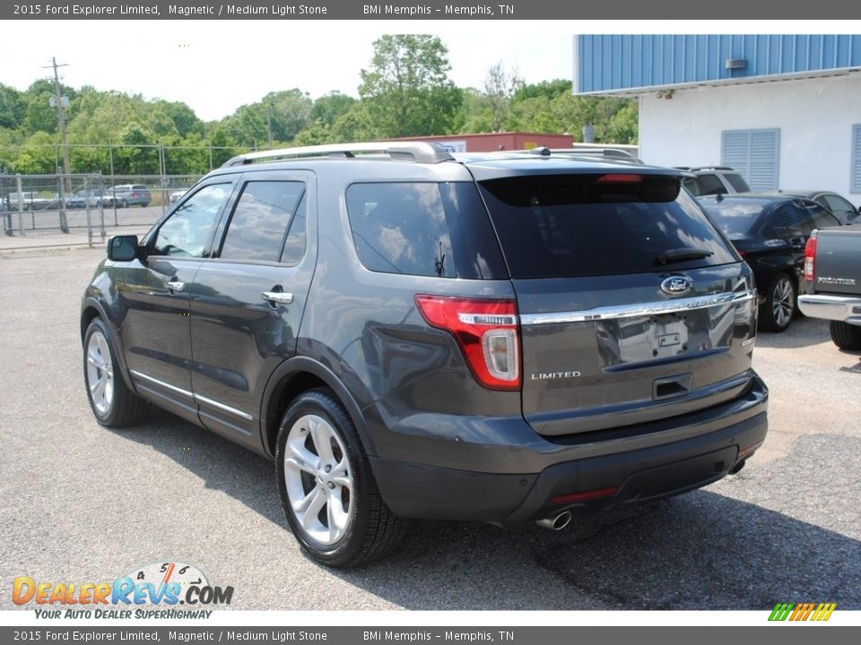 2015 Ford Explorer Limited Magnetic / Medium Light Stone Photo #3