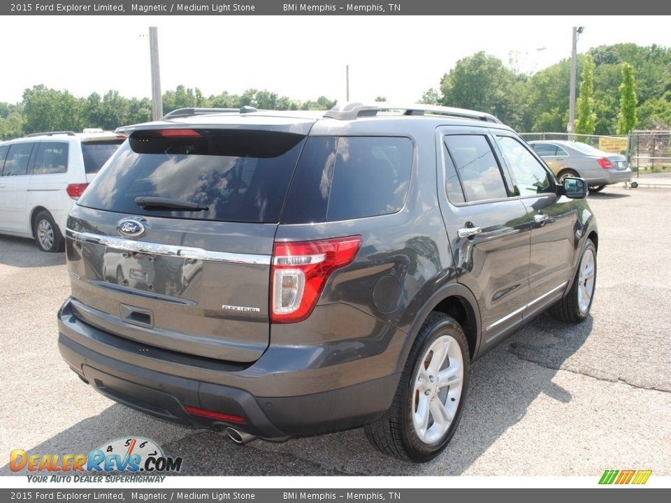 2015 Ford Explorer Limited Magnetic / Medium Light Stone Photo #5