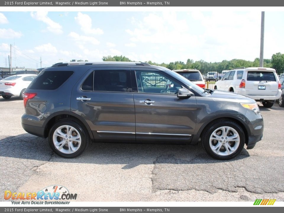 2015 Ford Explorer Limited Magnetic / Medium Light Stone Photo #6